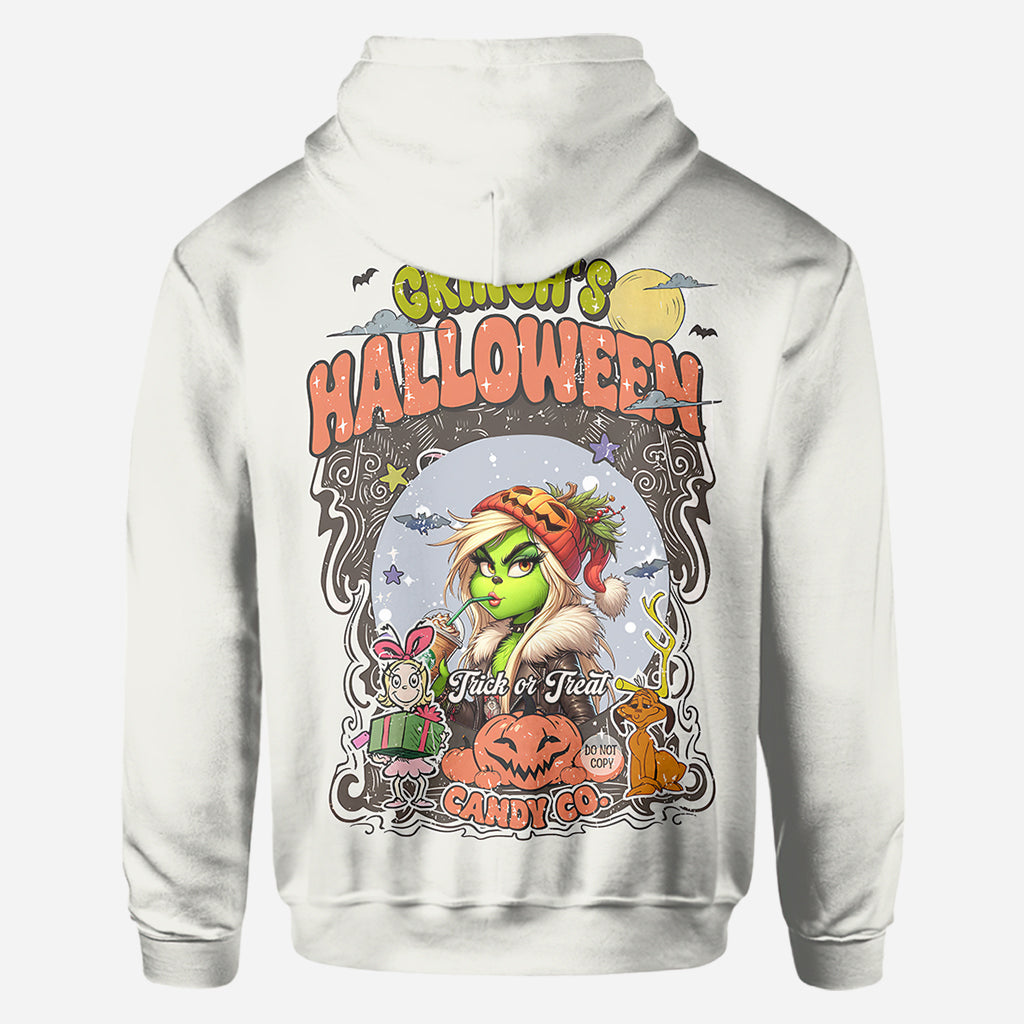 Personalized Christmas All-Over Shirt Cute Pumpkin Design Gift