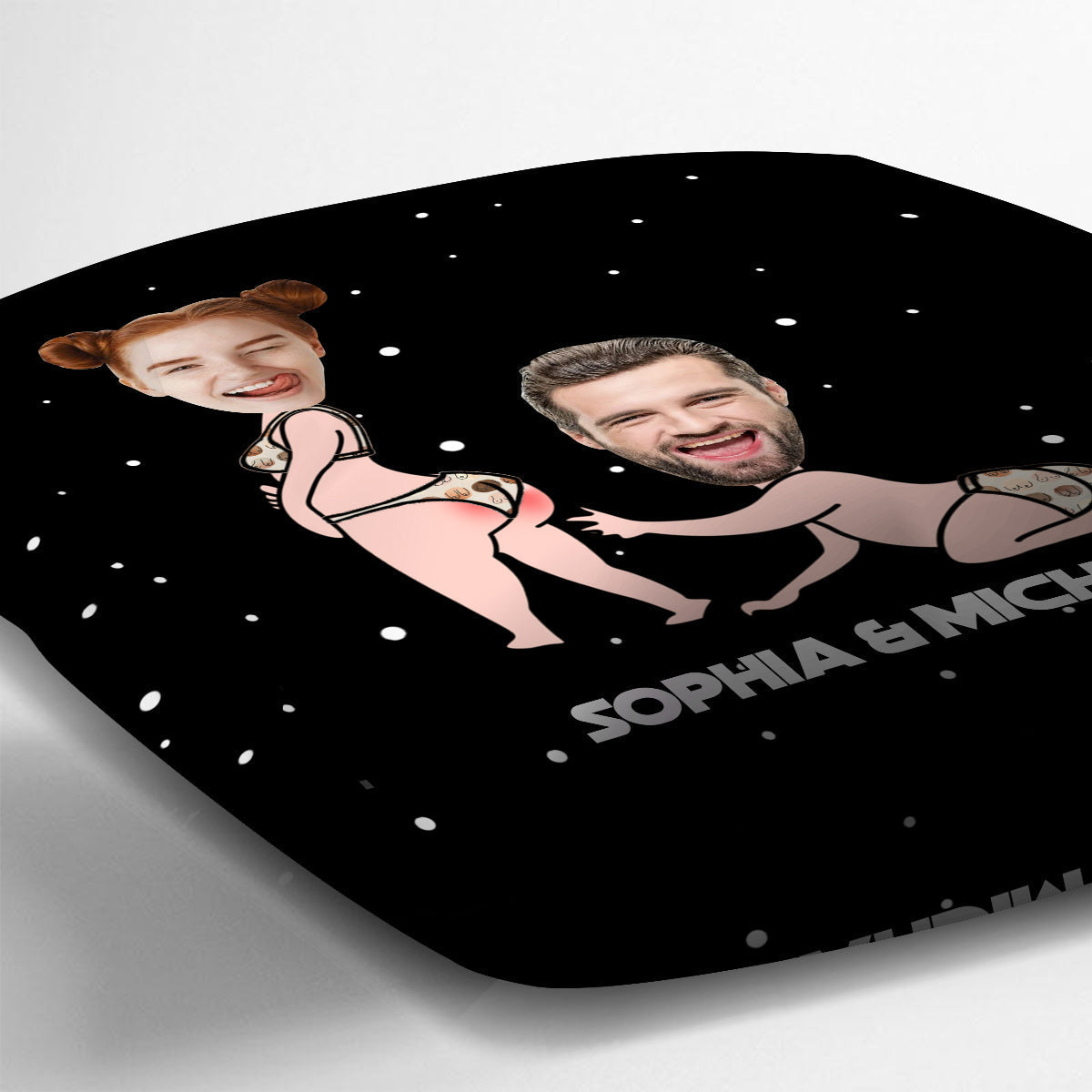 Personalized Funny Throw Pillow Custom Couple Gift for Him/Her
