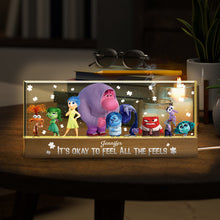 Load image into Gallery viewer, Personalized Autism Awareness LED Night Light Custom Name Gift
