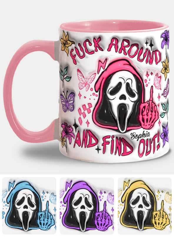 Personalized Funny Accent Mug Custom Name Gift for Friend