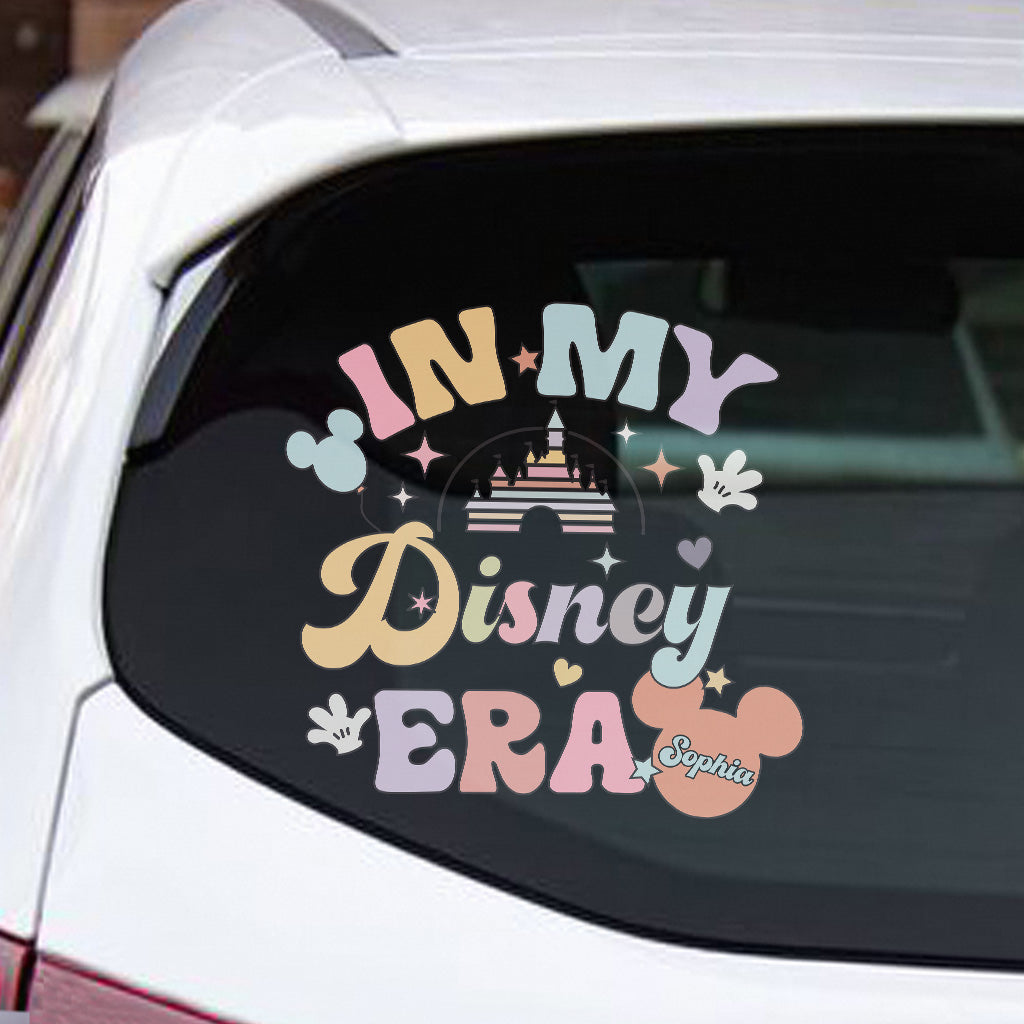 Personalized Disney Era Mouse Decal Custom Name Gift