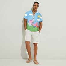 Load image into Gallery viewer, Personalized Daddy Pig Hawaiian Shirt for Dad | Summer Gift
