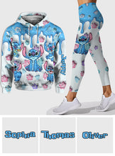Load image into Gallery viewer, Personalized Ohana Hoodie and Leggings Custom Name Gift for Family
