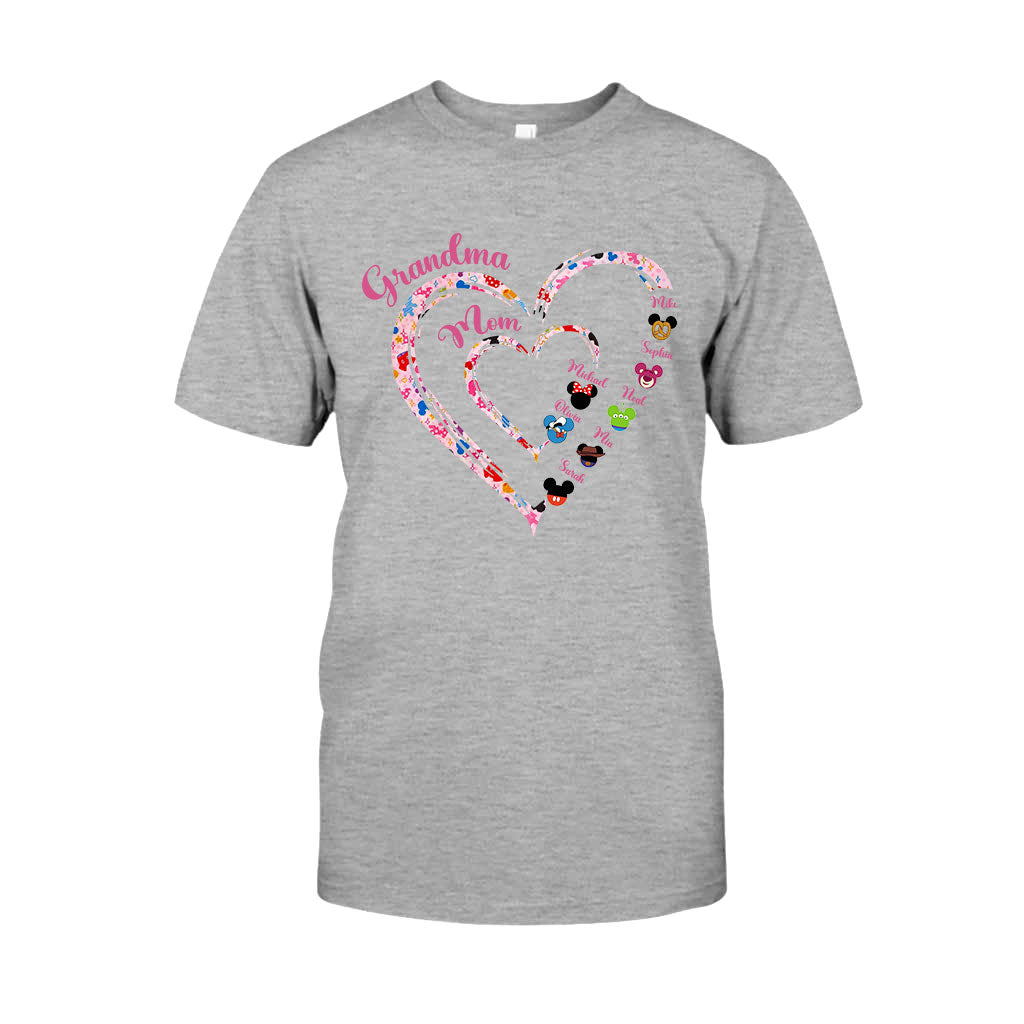 Personalized Grandma Mouse T-shirt & Hoodie Gift for Mother's Day