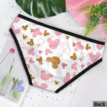 Load image into Gallery viewer, Personalized Women's Briefs with Lace Border and Design
