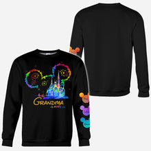 Load image into Gallery viewer, Personalized Colorful Mouse Ear All Over Shirt Gift for Grandma

