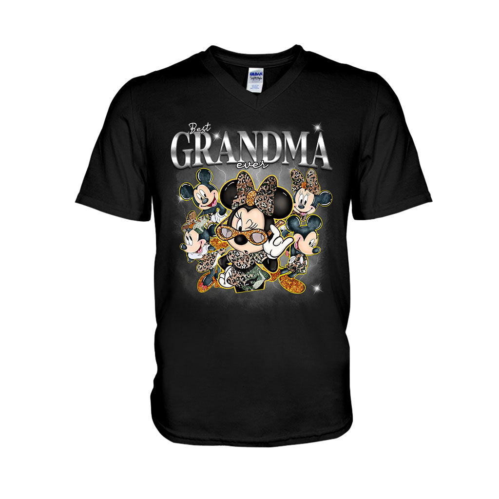 Personalized Best Grandma Mouse Ears T-shirt & Hoodie Gift
