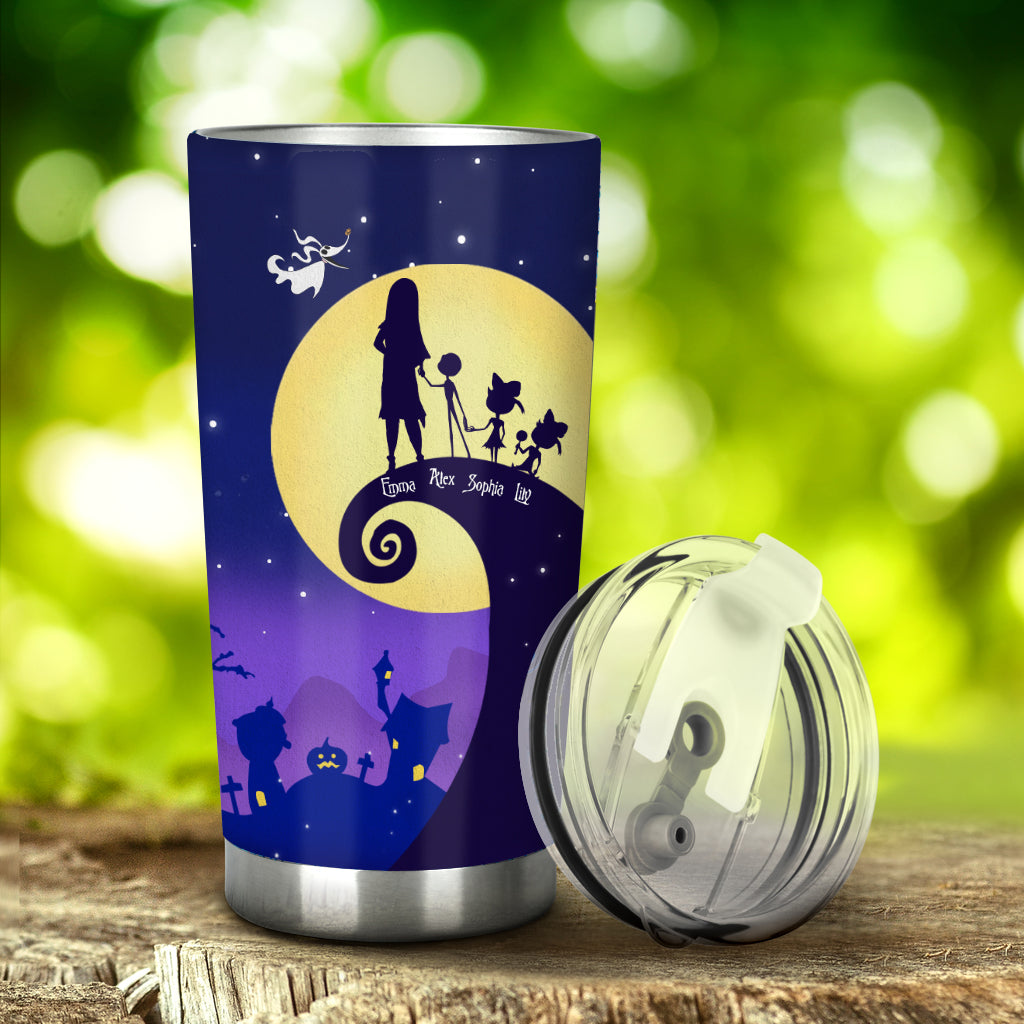 Personalized Mother Of Nightmares Tumbler Custom Name Gift for Mom