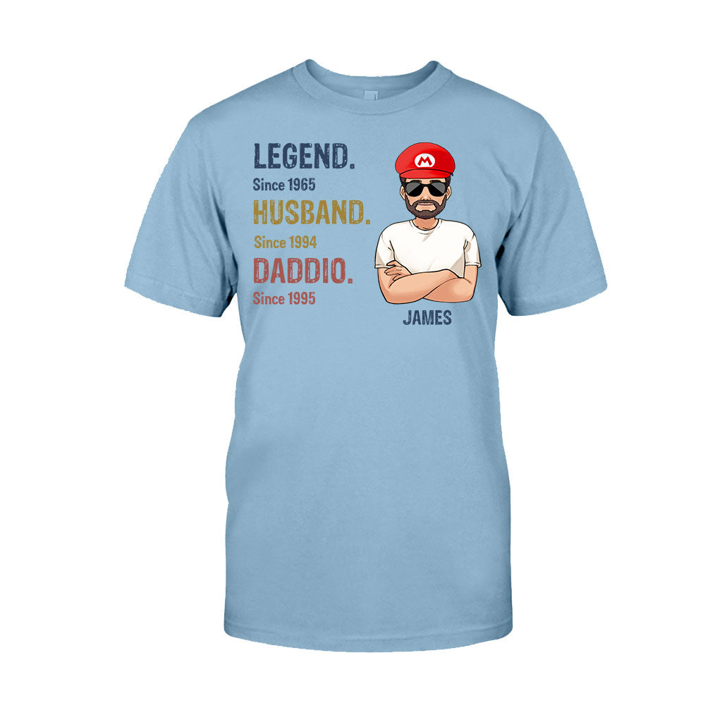 Personalized Super Plumber T-Shirt & Hoodie for Dad | Custom Name Gift