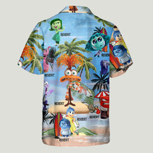 Load image into Gallery viewer, Personalized Inside Out Hawaiian Shirt Custom Name Gift
