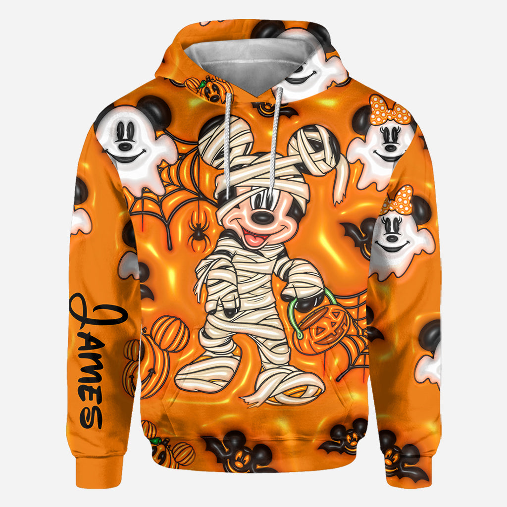 Personalized Halloween All-Over Shirt Custom Name Gift