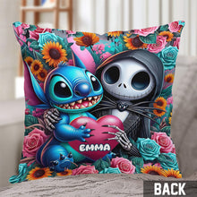 Load image into Gallery viewer, Personalized Nightmare Throw Pillow Custom Name Gift
