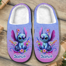 Load image into Gallery viewer, Personalized Cozy Slippers with Custom Name for Kids
