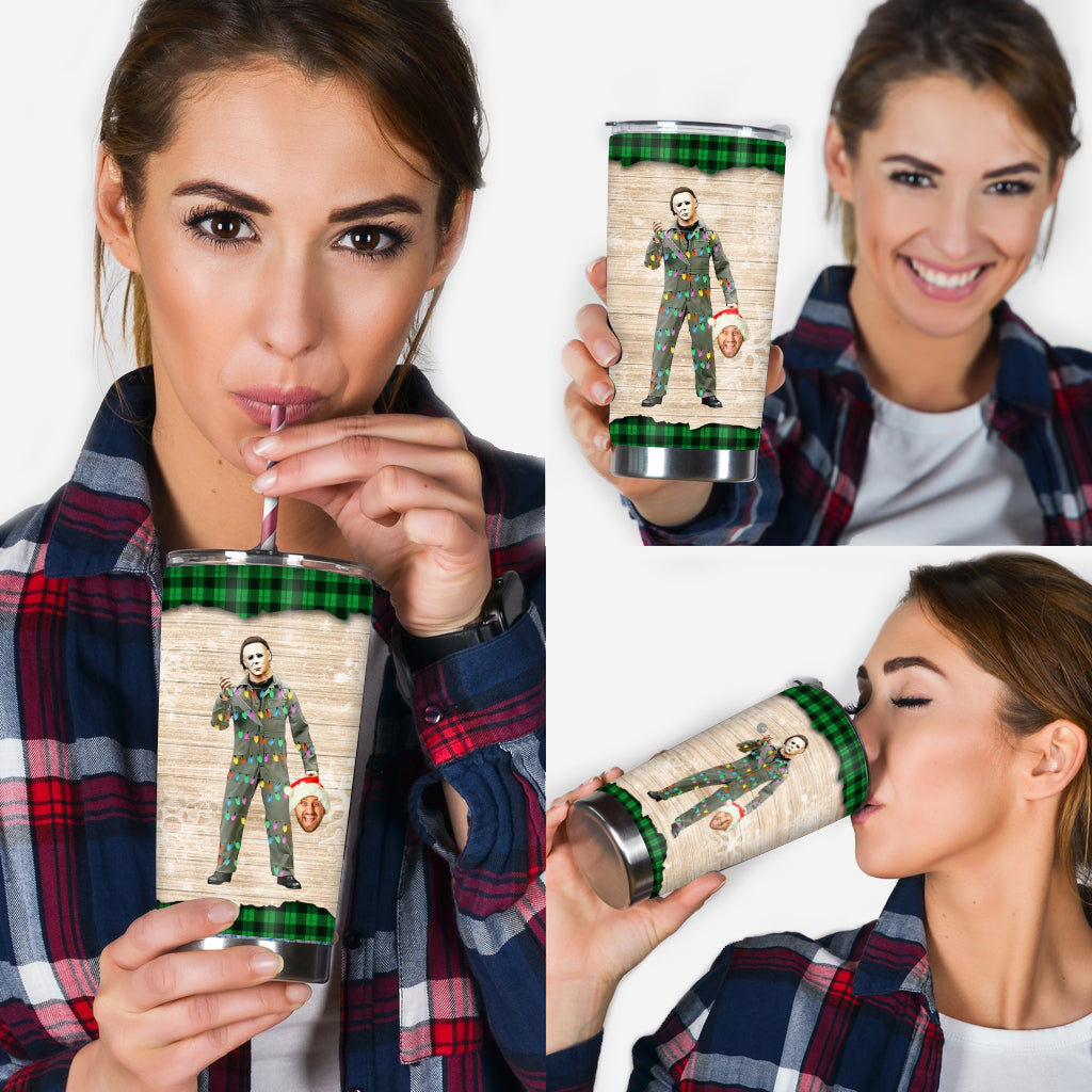Personalized Horror Character Tumbler Fun Gift for Halloween