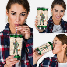 Load image into Gallery viewer, Personalized Horror Character Tumbler Fun Gift for Halloween
