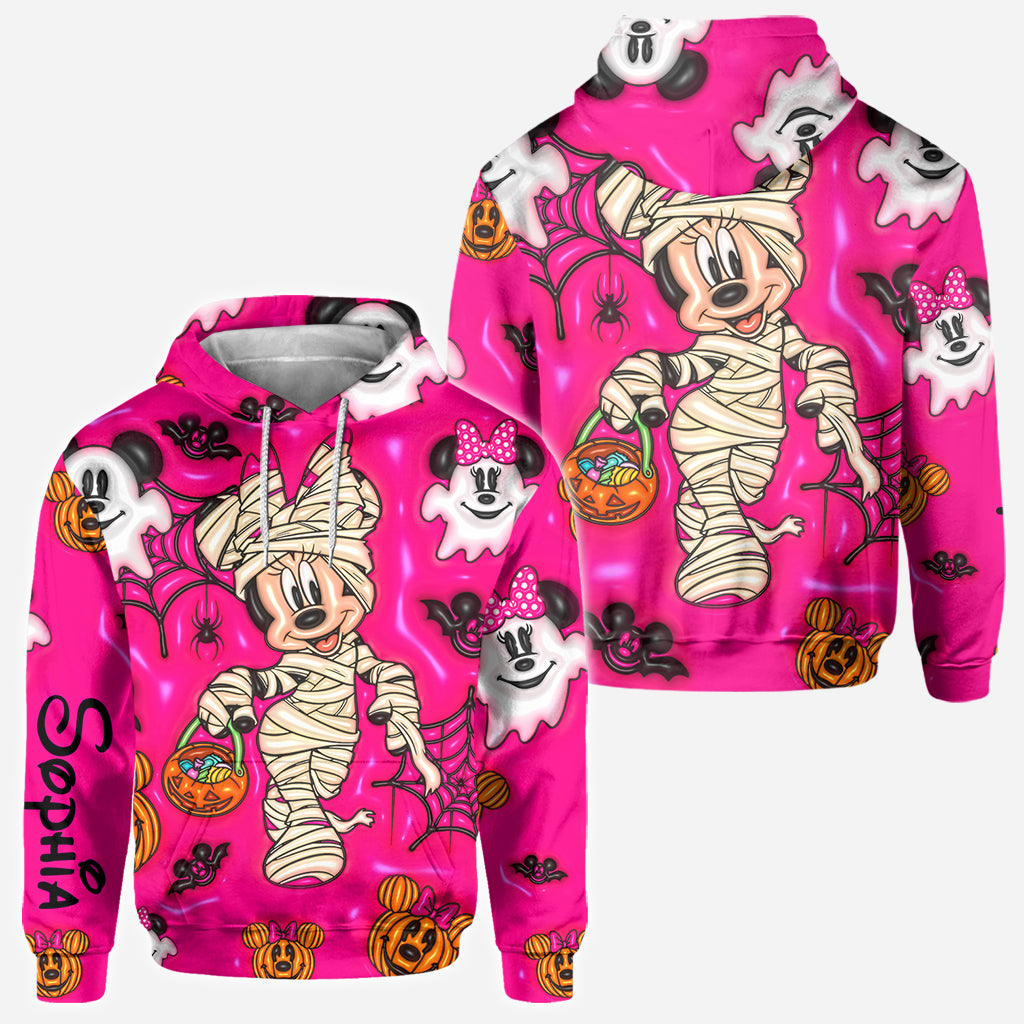 Personalized Halloween All-Over Shirt Custom Name Gift