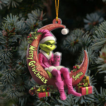 Load image into Gallery viewer, Personalized Grinch Christmas Ornament Custom Name Gift
