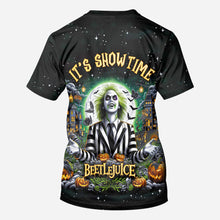 Load image into Gallery viewer, Personalized Beetlejuice All Over Shirt Custom Name Halloween Gift
