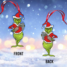 Load image into Gallery viewer, Personalized Grinch Christmas Ornament Custom Name Gift
