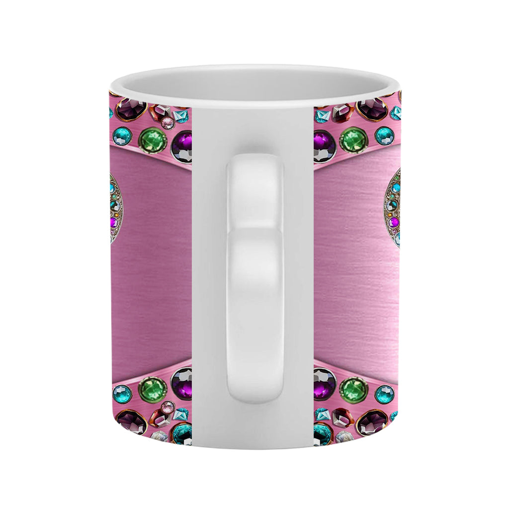 Personalized Heart Handle Mug Custom Name Gift for Mom