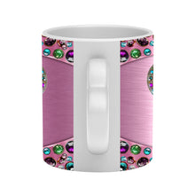 Load image into Gallery viewer, Personalized Heart Handle Mug Custom Name Gift for Mom
