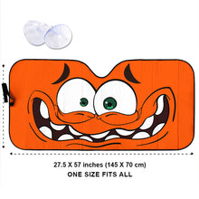 Load image into Gallery viewer, Personalized Funny Car Sunshade with Emotions for Vehicle Protection
