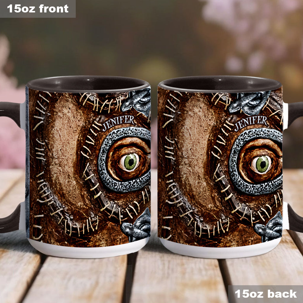 Personalized Three Witches Accent Mug Custom Name Gift for Halloween