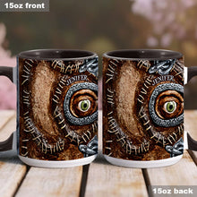 Load image into Gallery viewer, Personalized Three Witches Accent Mug Custom Name Gift for Halloween
