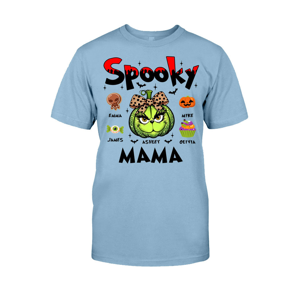 Personalized Spooky Mama T-shirt & Hoodie for Halloween Gift