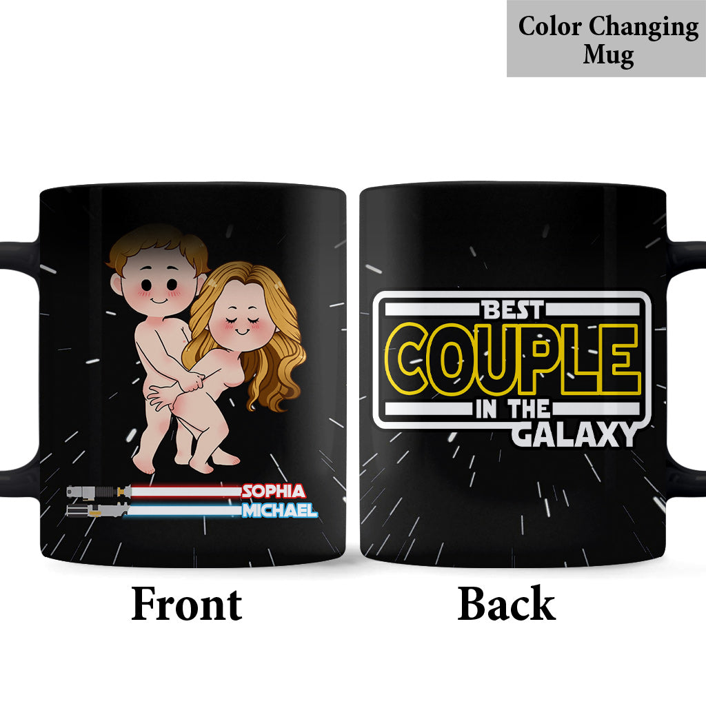 Personalized Couple Mug Best In The Galaxy Custom Names Gift