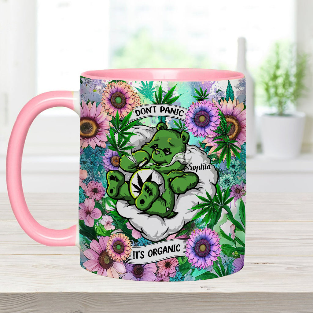 Personalized Weed Accent Mug Custom Name Gift for Her