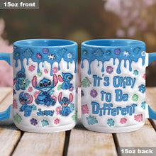 Load image into Gallery viewer, Personalized Autism Awareness Accent Mug Custom Name Gift
