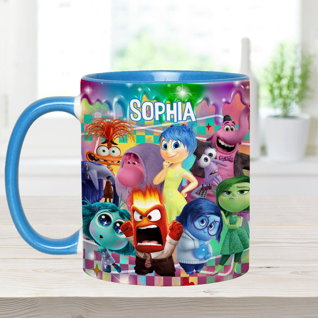 Personalized Accent Mug with Colorful Design for Any Occasion