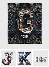 Load image into Gallery viewer, Personalized Nightmare Before Christmas Blanket Gift for Kids
