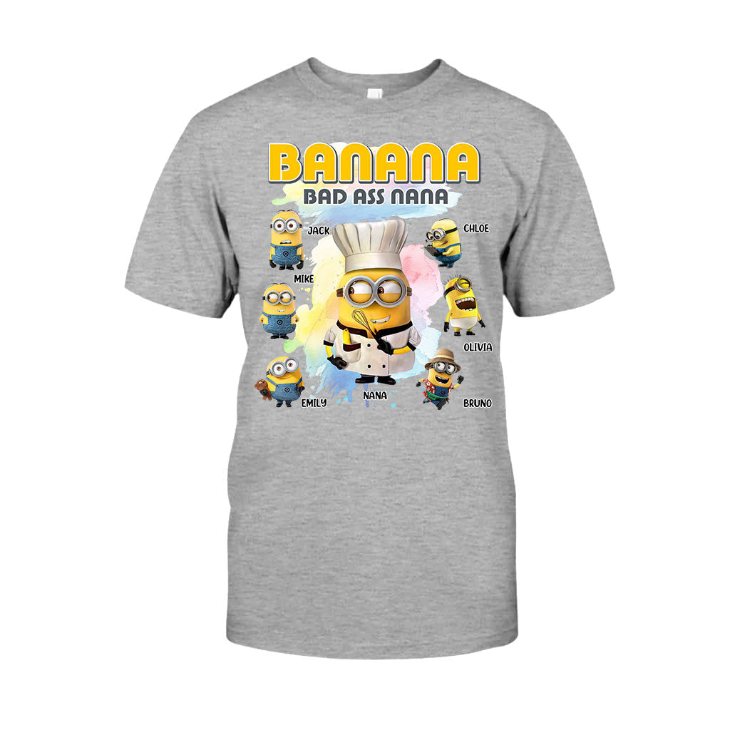 Personalized Banana Nana T-shirt Custom Gift for Grandma