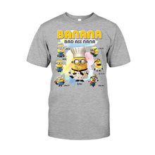 Load image into Gallery viewer, Personalized Banana Nana T-shirt Custom Gift for Grandma
