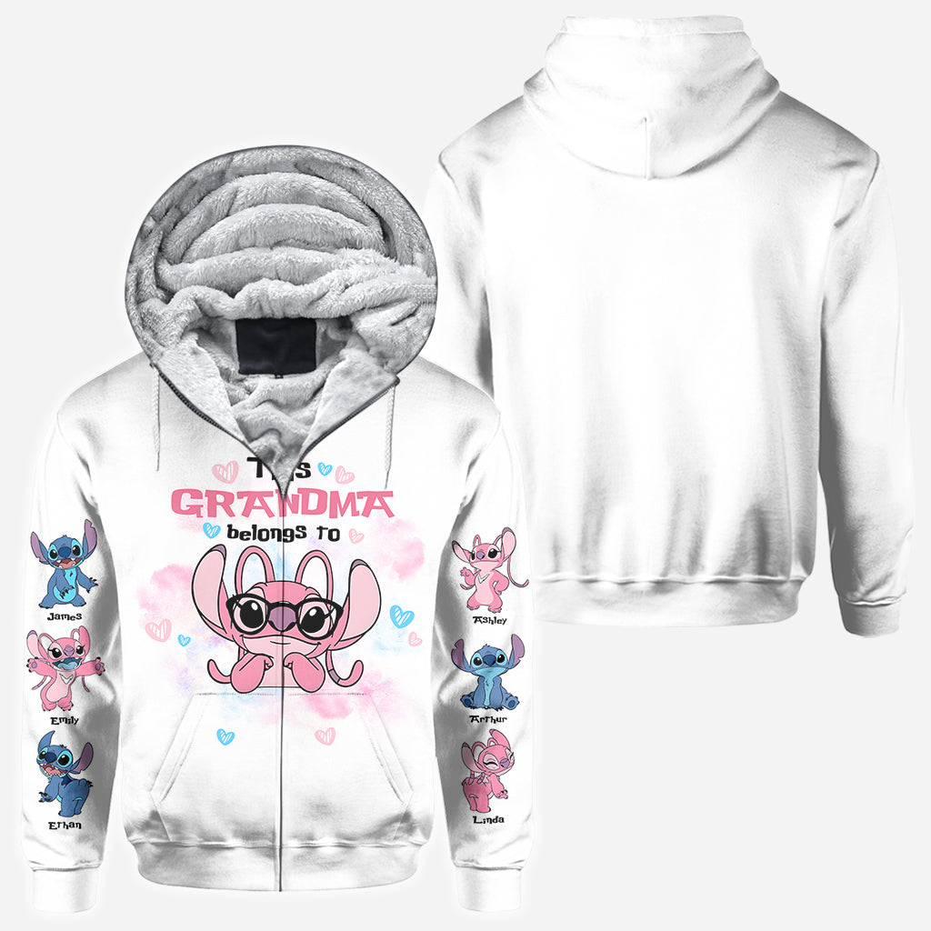 Custom Grandma All Over Shirt with Personalization - Unique Gift