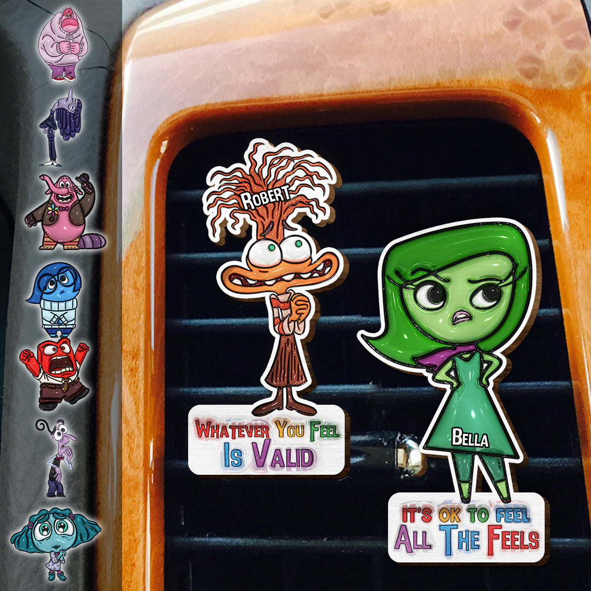Personalized Car Visor Clip Custom Name Gift for Any Occasion