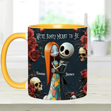 Load image into Gallery viewer, Personalized Nightmare Accent Mug Custom Name Gift for Couple
