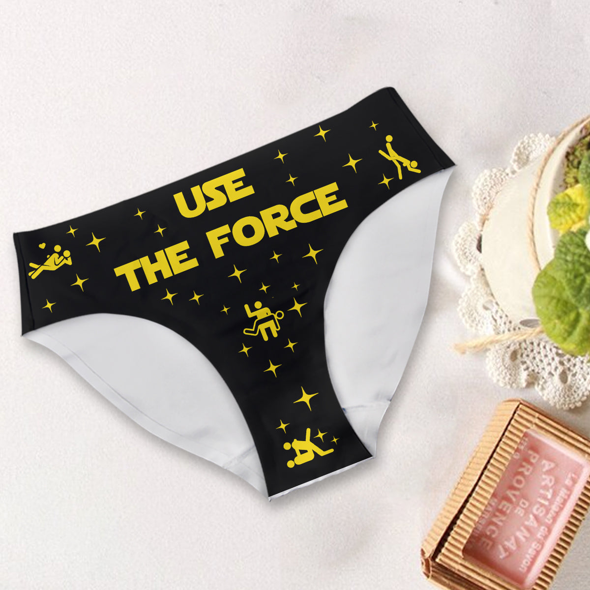 Personalized Jedi Sith Women's Briefs Custom Name Gift