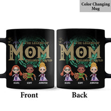 Load image into Gallery viewer, Personalized Legend of Mom Mug Custom Family Names Gift
