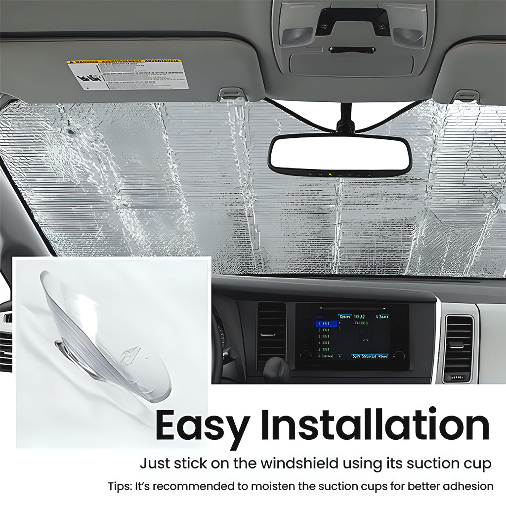 Personalized Funny Car Sunshade with Emotions for Vehicle Protection