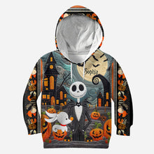 Load image into Gallery viewer, Personalized Halloween Hoodie &amp; Leggings Set for Women | Custom Name Gift
