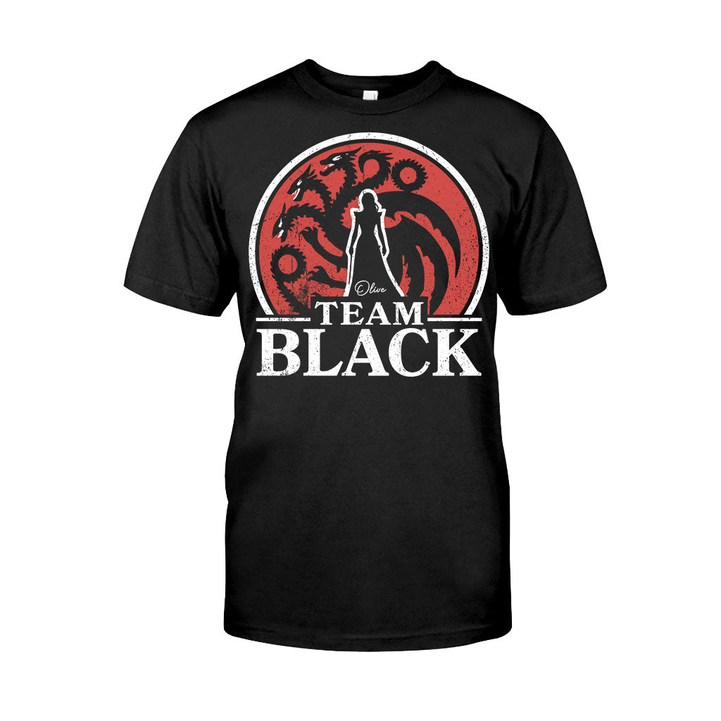 Personalized Team Black vs Green Hoodie & T-shirt Gift