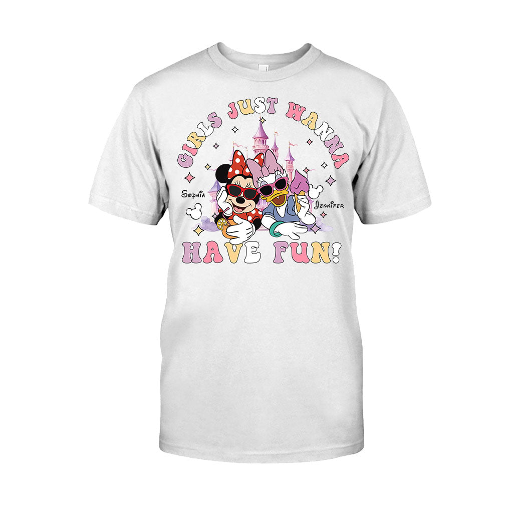 Personalized Girls Just Wanna Have Fun T-shirt & Hoodie for Kids