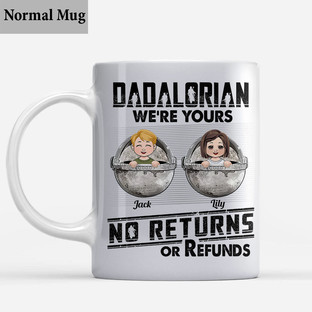 Personalized Dadalorian Mug Custom Family Design Gift