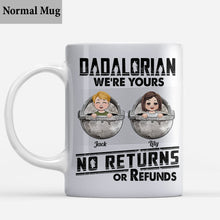 Load image into Gallery viewer, Personalized Dadalorian Mug Custom Family Design Gift
