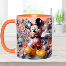 Load image into Gallery viewer, Personalized Ceramic Accent Mug with Magical Mouse Design for Christmas or Birthday
