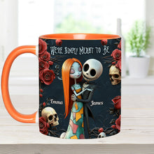 Load image into Gallery viewer, Personalized Nightmare Accent Mug Custom Name Gift for Couple

