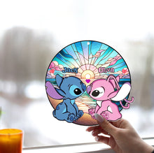 Load image into Gallery viewer, Personalized Suncatcher Ornament Custom Name Ohana Gift
